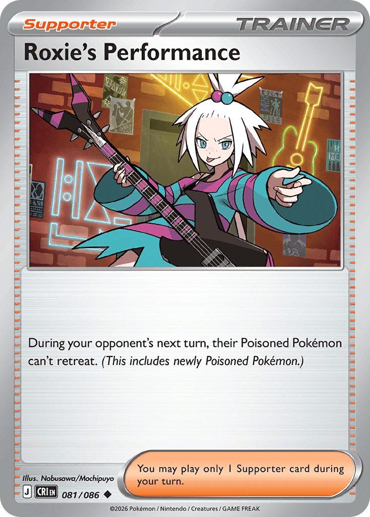 Roxie's Performance (Chaos Rising) #81 card art