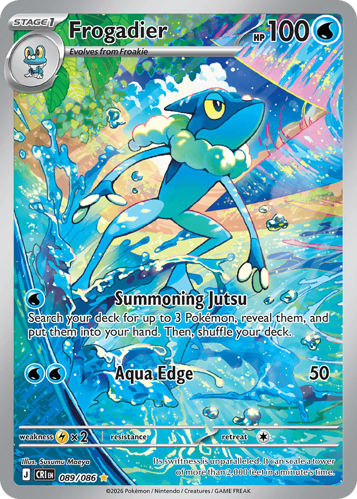Frogadier (Chaos Rising) #89 card art