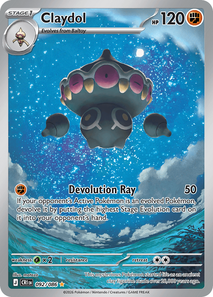 Claydol (Chaos Rising) #92 card art