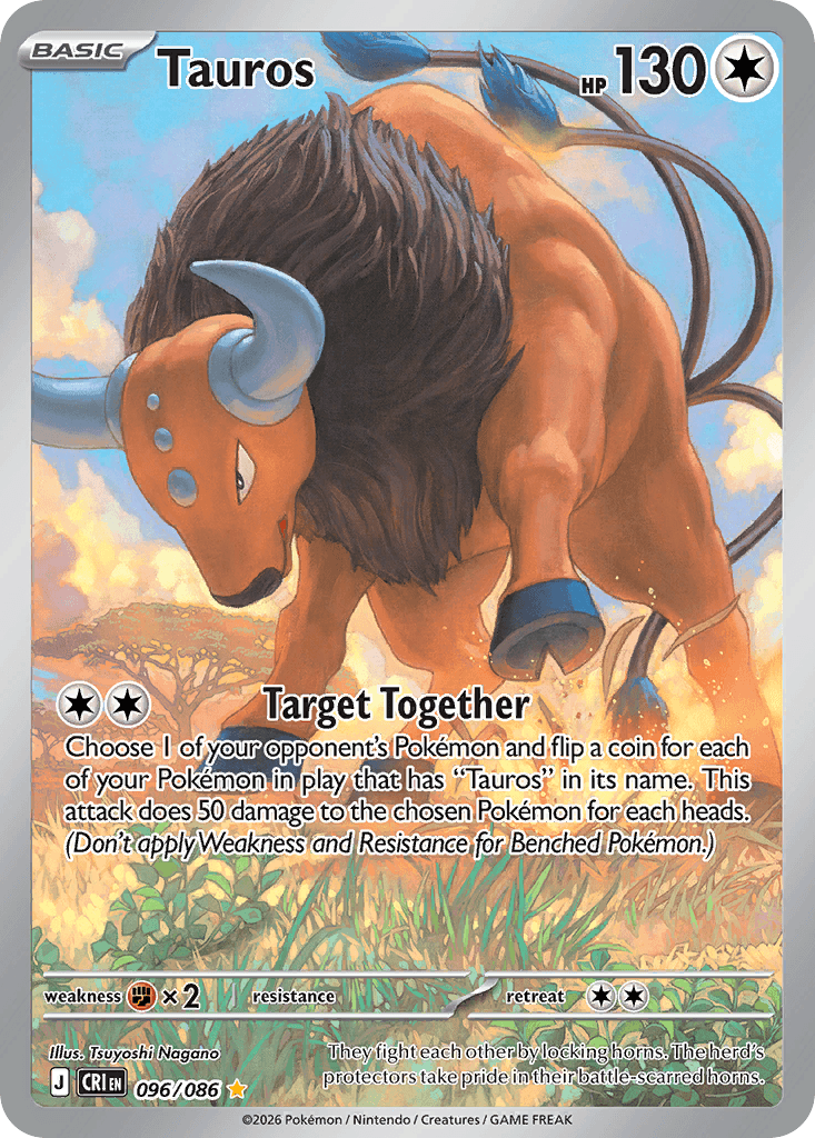 Tauros (Chaos Rising) #96 card art