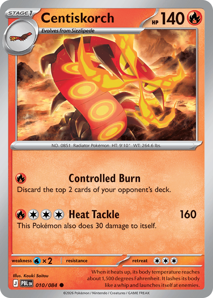 Centiskorch (Pitch Black) #10