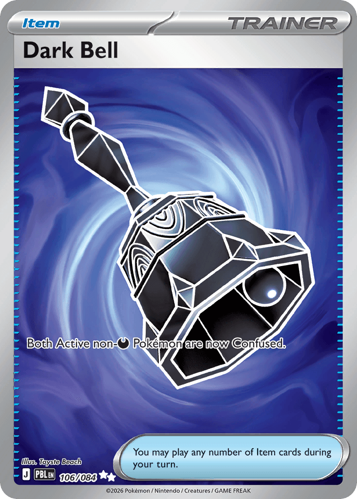 Dark Bell (Pitch Black) #106