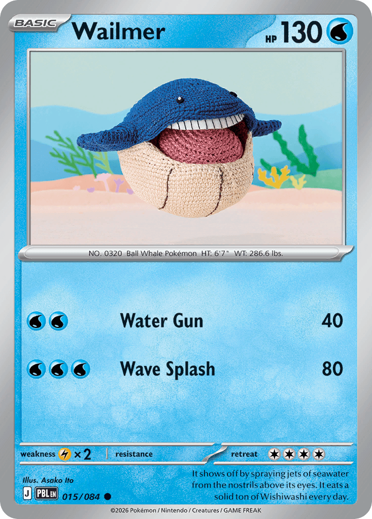 Wailmer (Pitch Black) #15