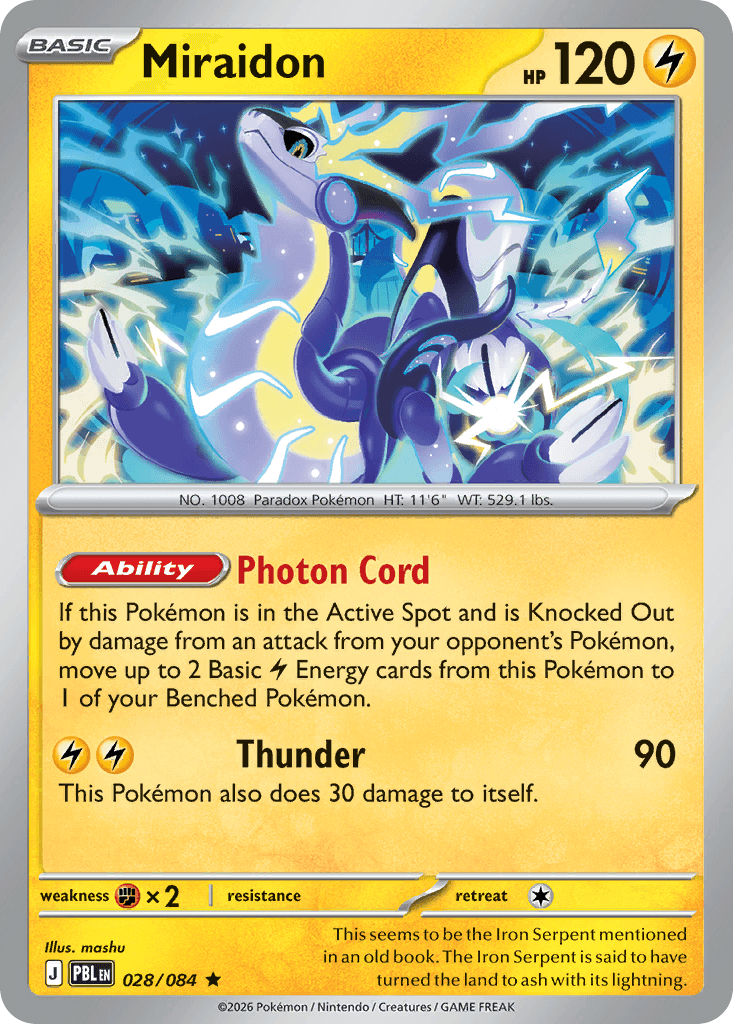 Miraidon (Pitch Black) #28