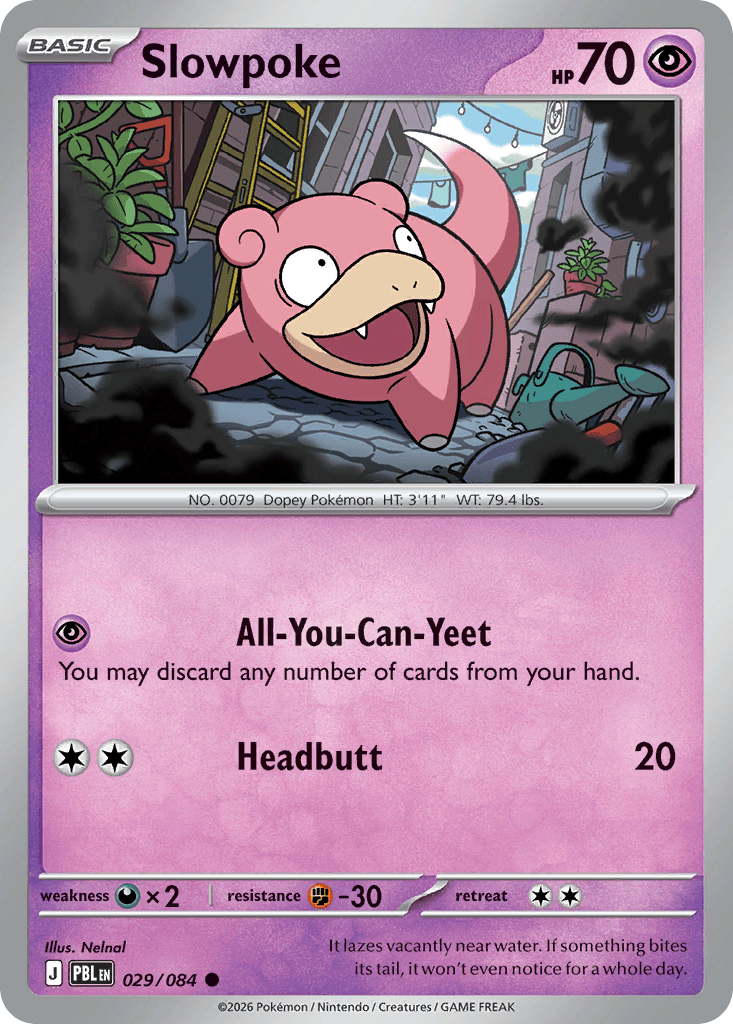 Slowpoke (Pitch Black) #29