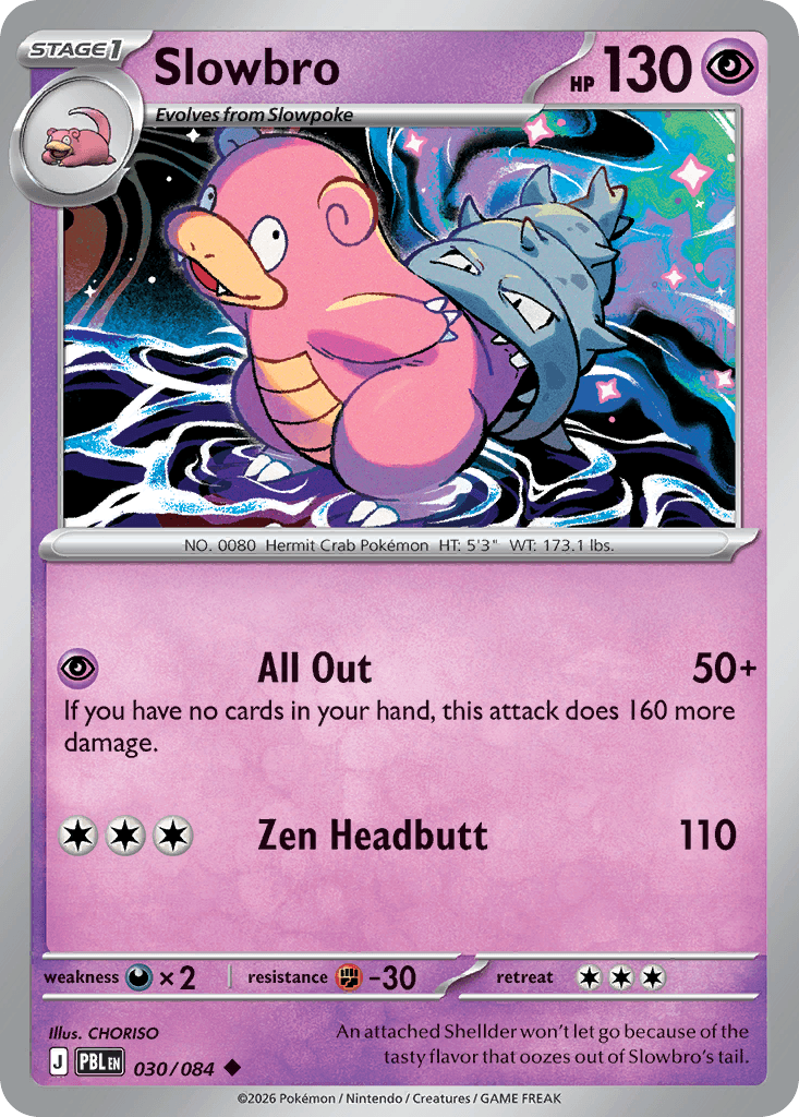 Slowbro (Pitch Black) #30