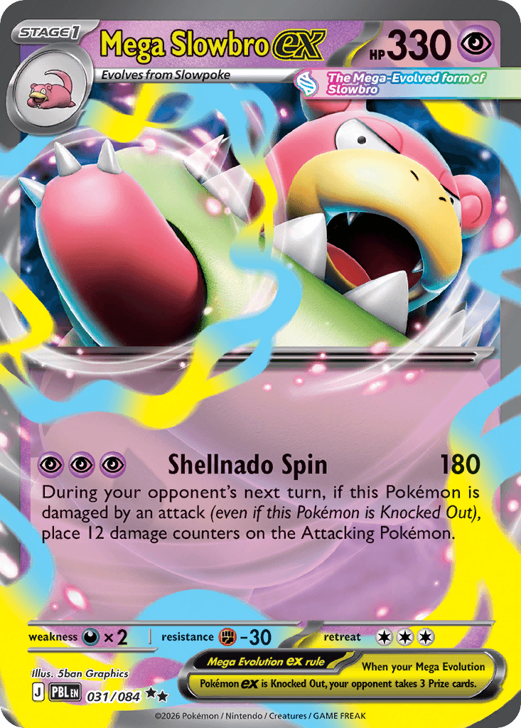 Mega Slowbro ex (Pitch Black) #31