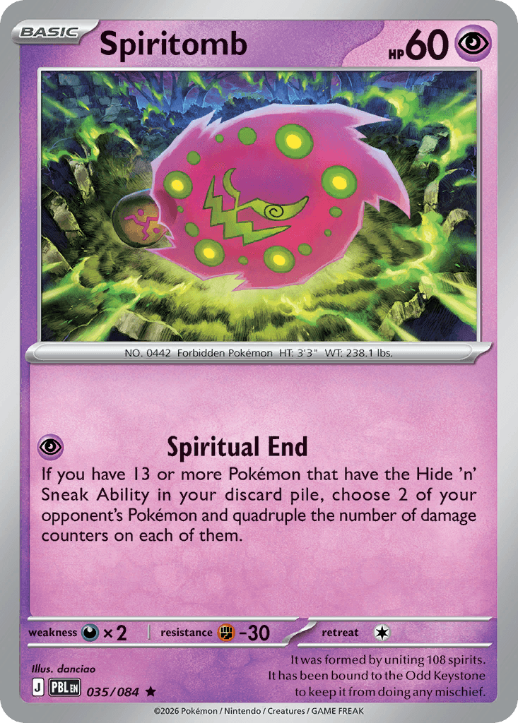 Spiritomb (Pitch Black) #35