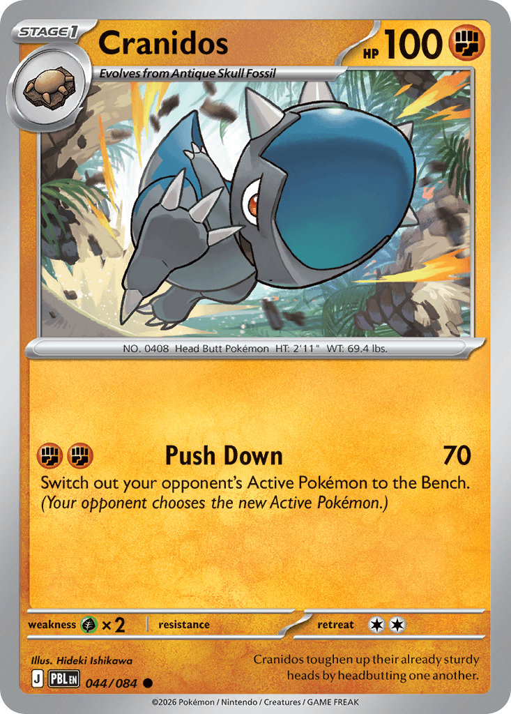 Cranidos (Pitch Black) #44
