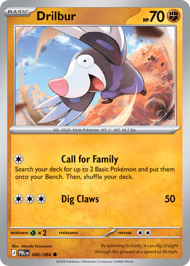 Drilbur (Pitch Black) #46