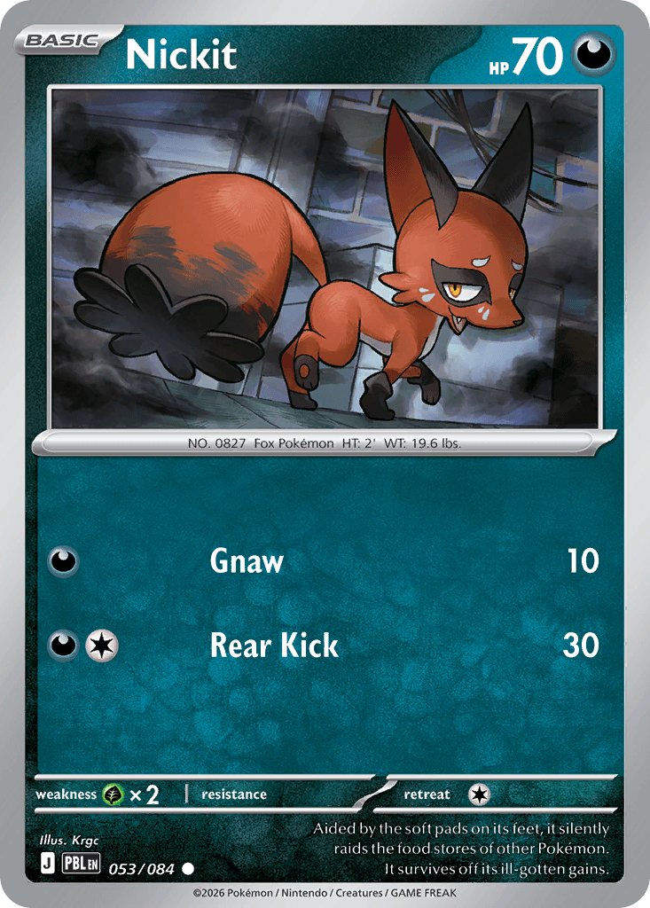 Nickit (Pitch Black) #53 card art
