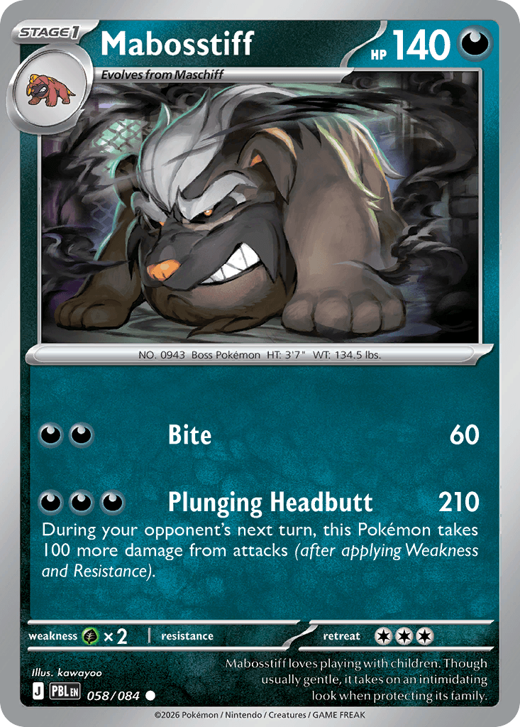 Mabosstiff (Pitch Black) #58