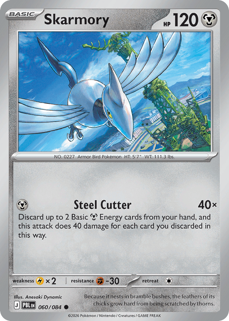 Skarmory (Pitch Black) #60