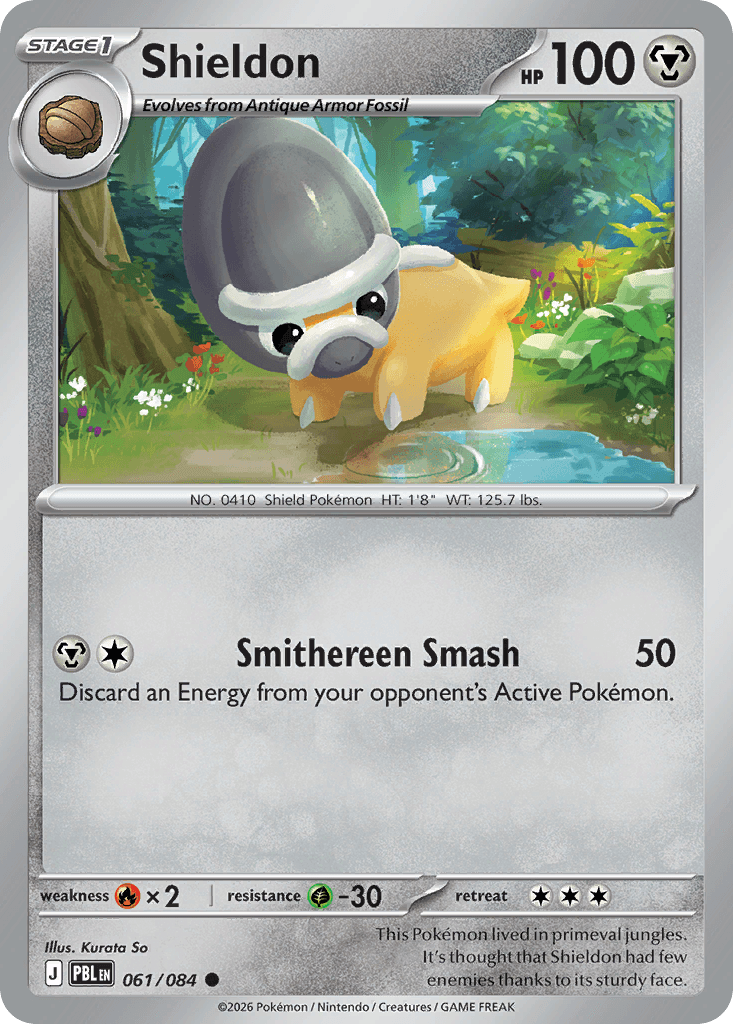 Shieldon (Pitch Black) #61