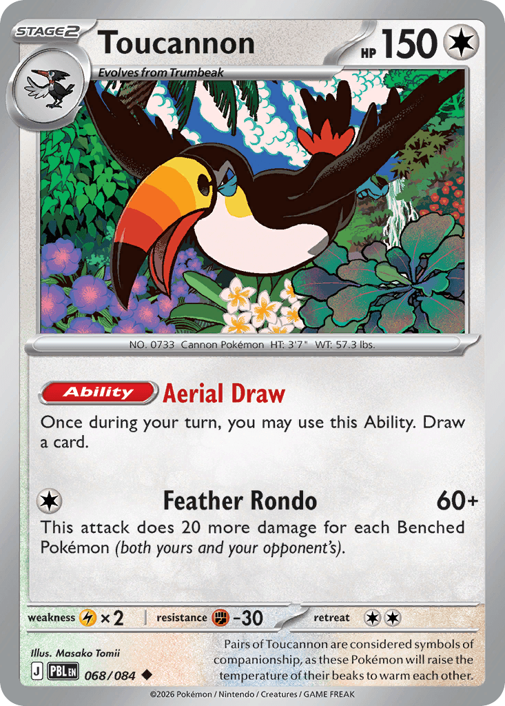 Toucannon (Pitch Black) #68