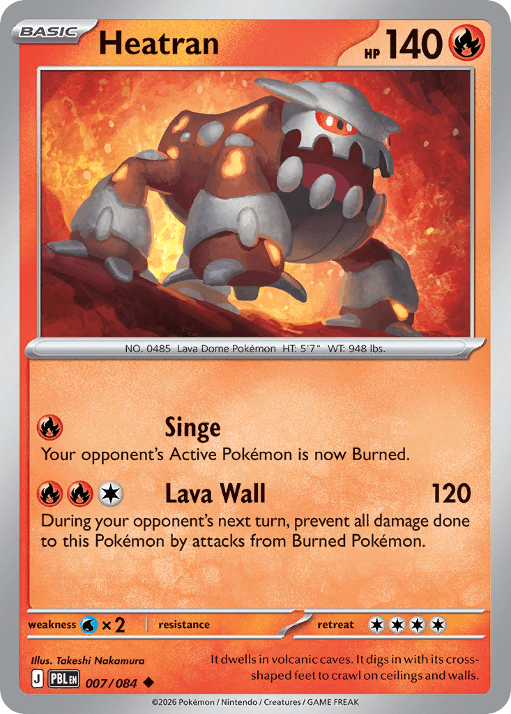 Heatran (Pitch Black) #7