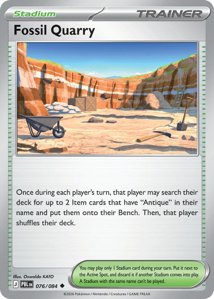 Fossil Quarry (Pitch Black) #76
