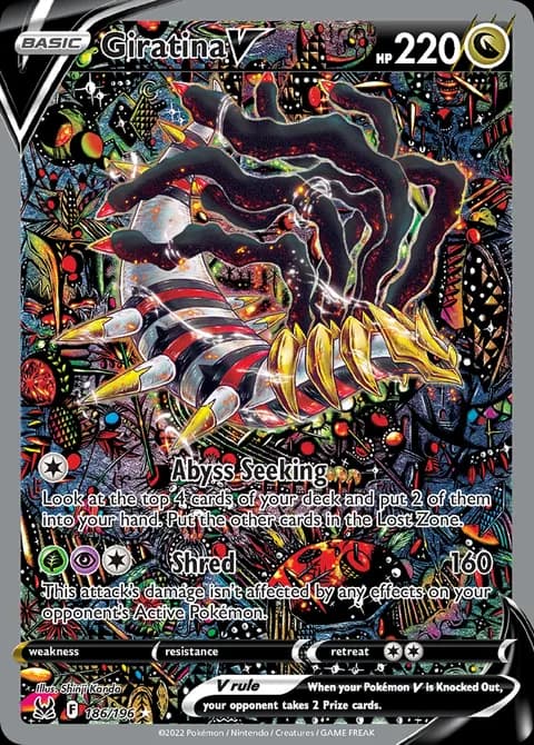 Giratina V Alt Art, Lost Origin