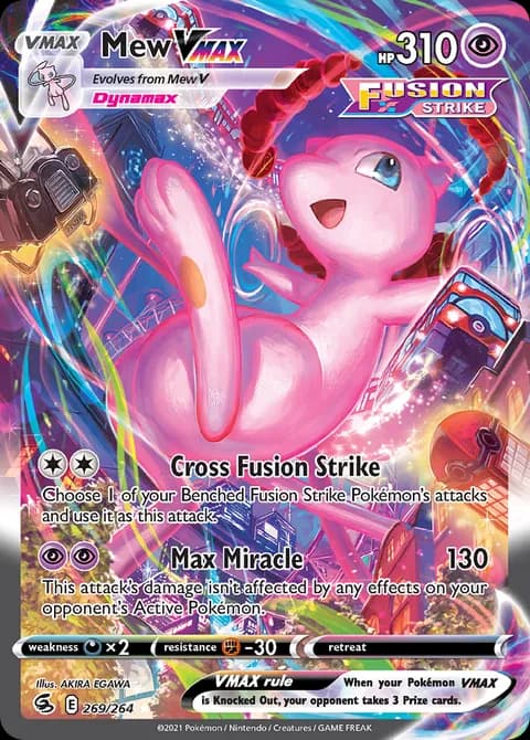 Mew VMAX Alt Art, Fusion Strike