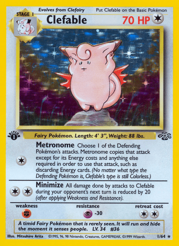 Clefable (Jungle) #1 card art