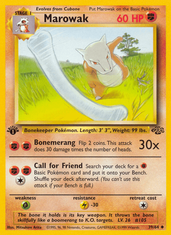 Marowak (Jungle) #39 card art