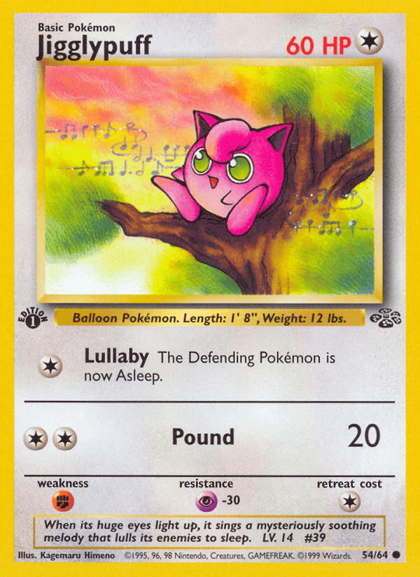 Jigglypuff (Jungle) #54 card art