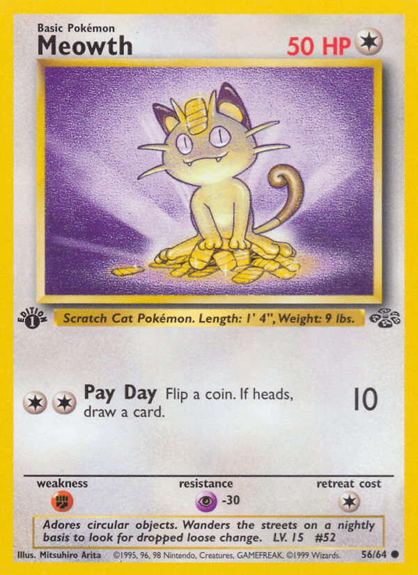 Meowth (Jungle) #56 card art