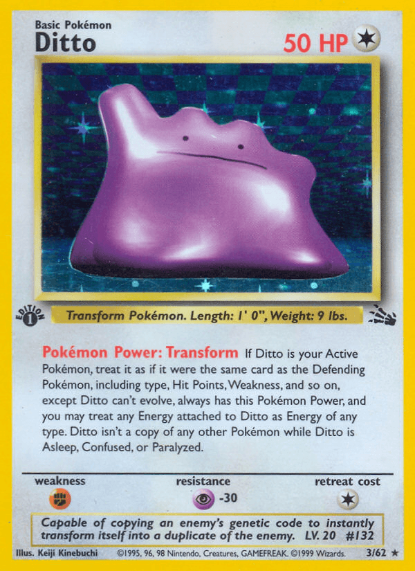 Ditto (Fossil) #3 card art