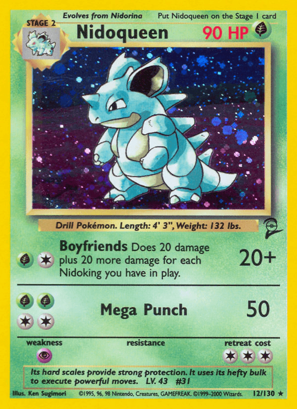 Nidoqueen (Base Set 2) #12 card art