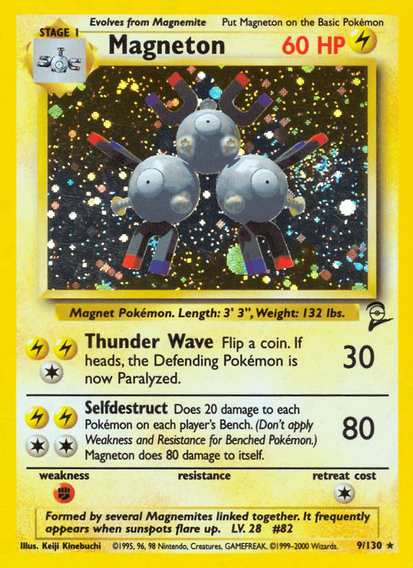Magneton (Base Set 2) #9 card art