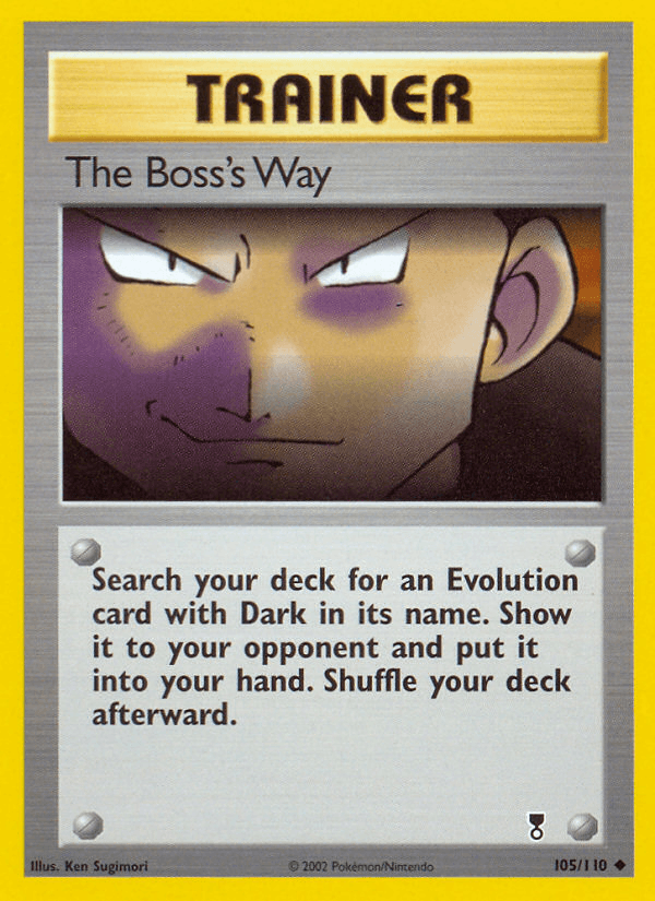 The Boss's Way (Legendary Collection) #105 card art