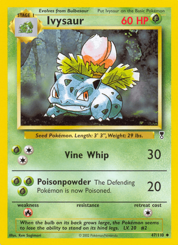 Ivysaur (Legendary Collection) #47 card art