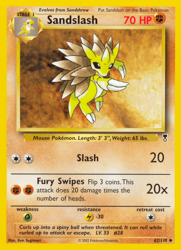 Sandslash (Legendary Collection) #62 card art