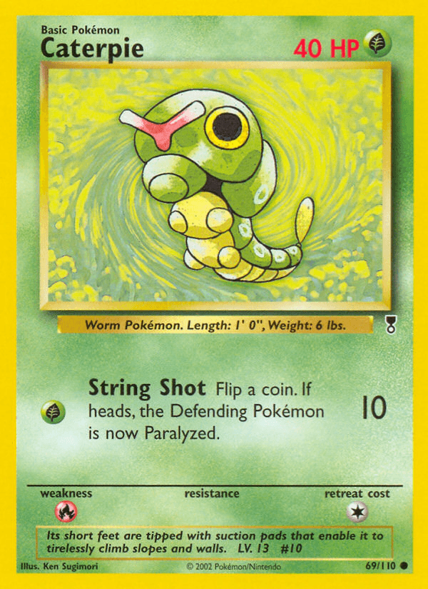 Caterpie (Legendary Collection) #69 card art