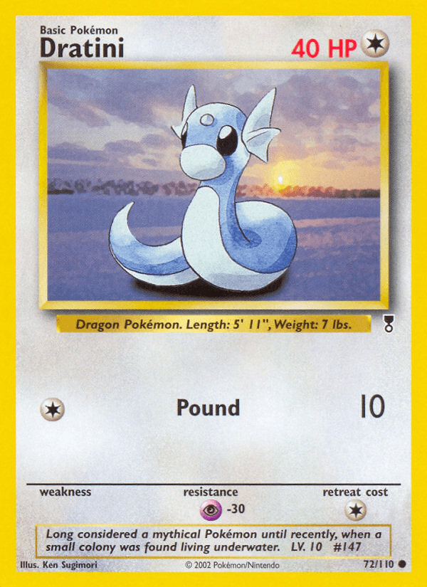 Dratini (Legendary Collection) #72 card art