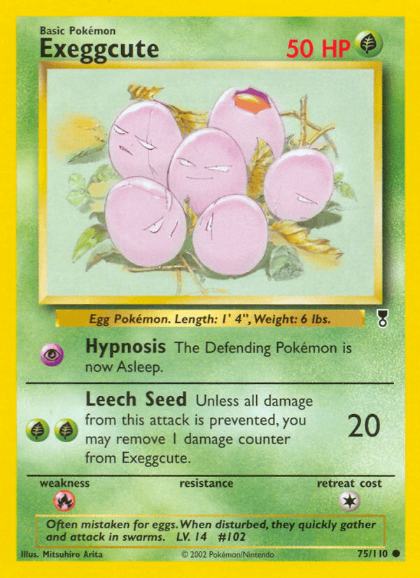 Exeggcute (Legendary Collection) #75 card art