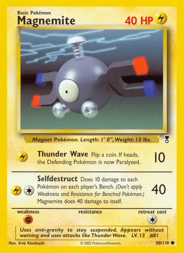 Magnemite (Legendary Collection) #80 card art