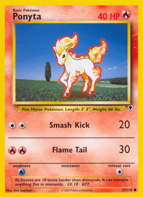 Ponyta (Legendary Collection) #87 card art