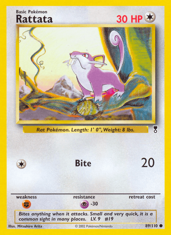 Rattata (Legendary Collection) #89 card art
