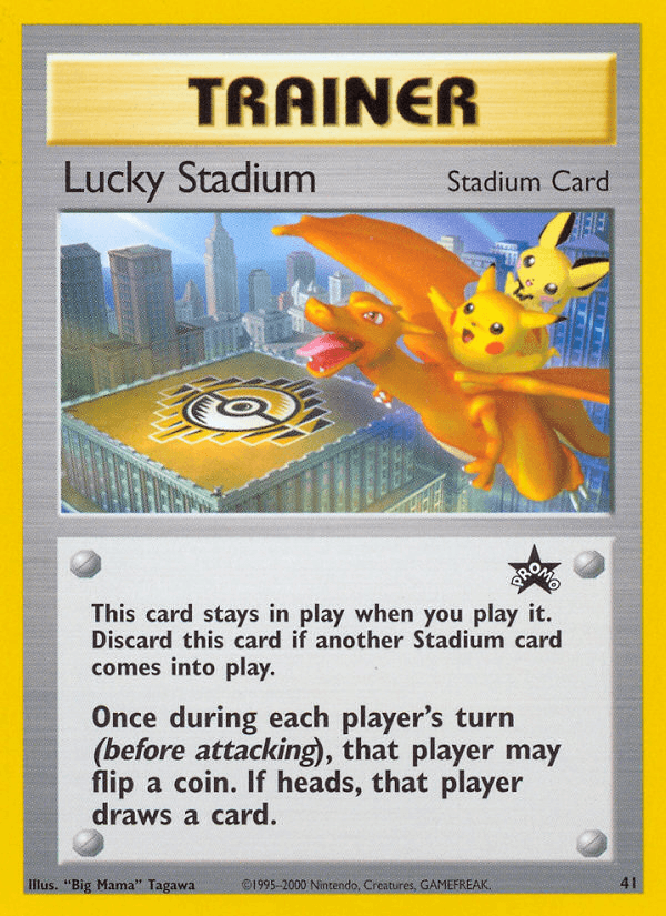 Lucky Stadium (Wizards Black Star Promos) #41 card art