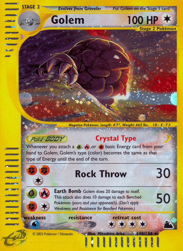 Golem (Skyridge) #148 card art