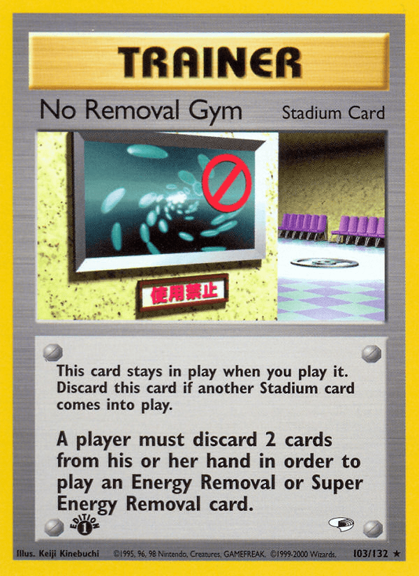 No Removal Gym (Gym Heroes) #103 card art