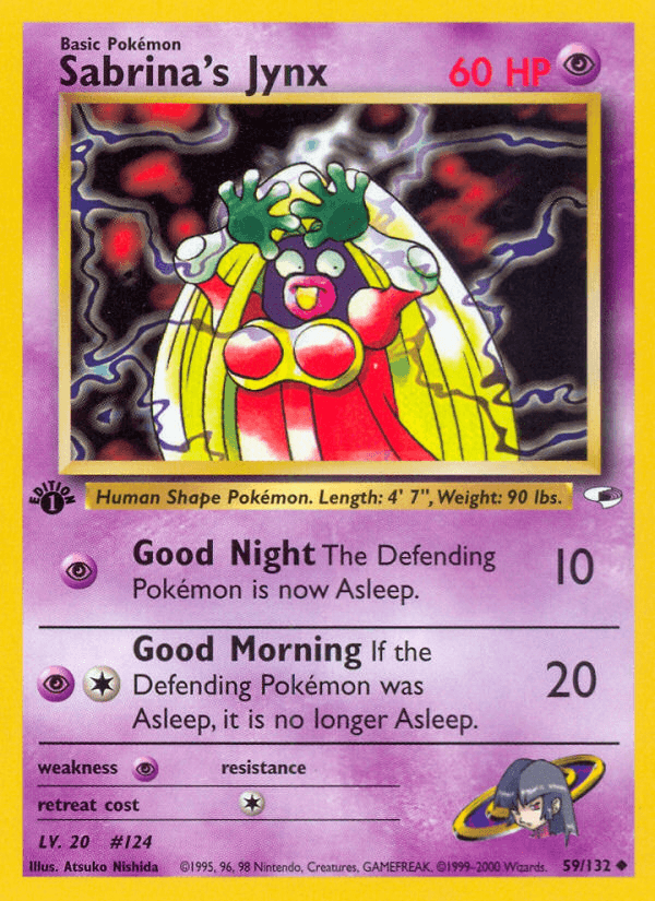Sabrina's Jynx (Gym Heroes) #59 card art