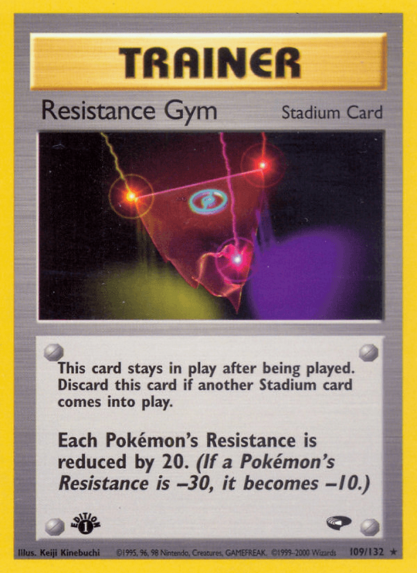 Resistance Gym (Gym Challenge) #109 card art