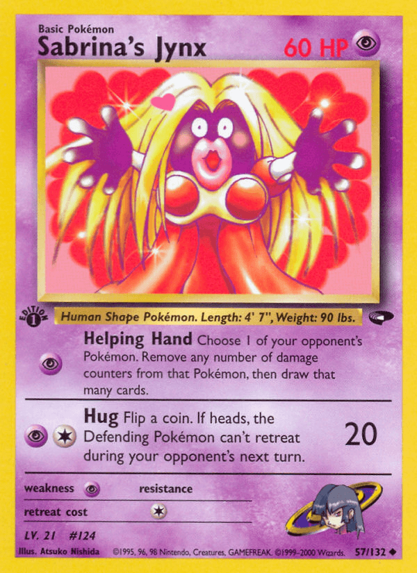 Sabrina's Jynx (Gym Challenge) #57 card art