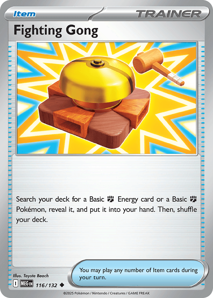 Fighting Gong (Mega Evolution) #116 card art