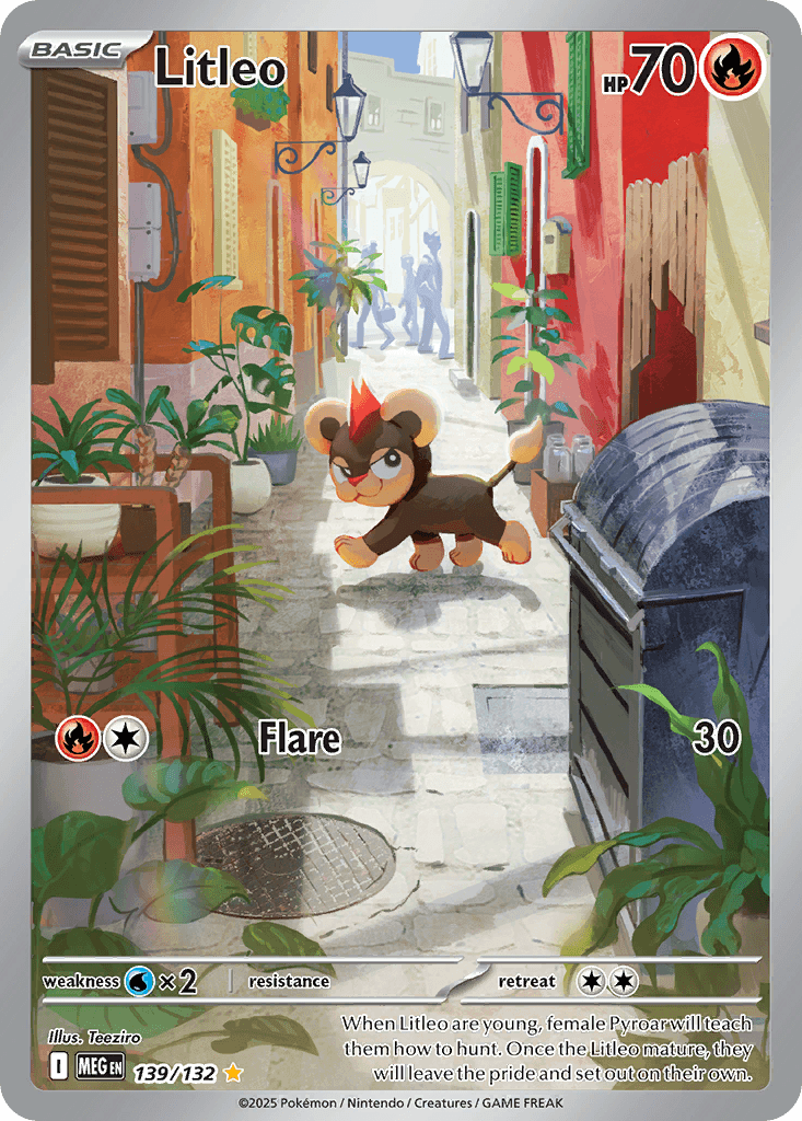 Litleo (Mega Evolution) #139 card art