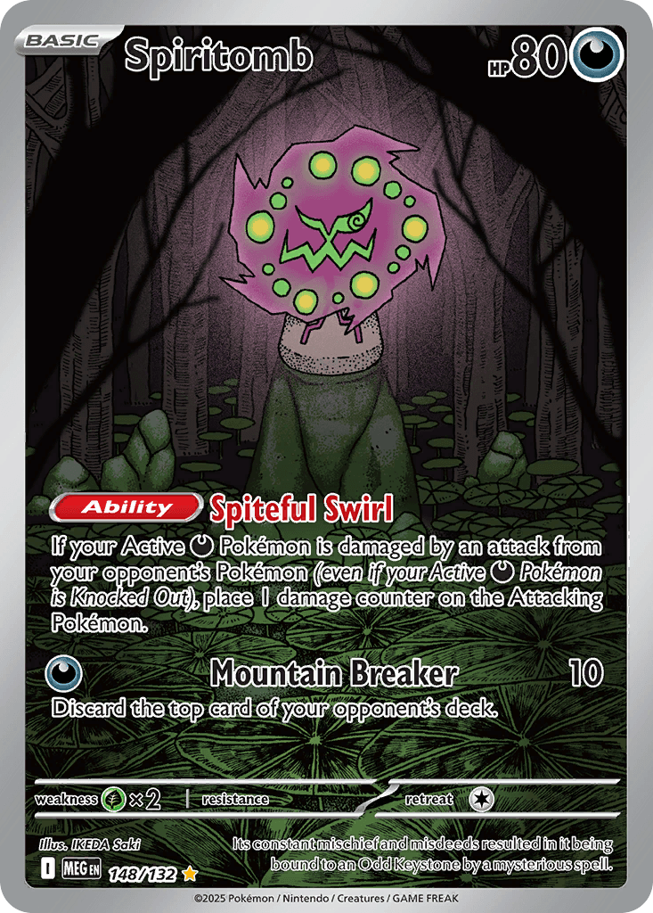 Spiritomb (Mega Evolution) #148 card art