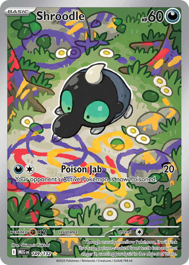 Shroodle (Mega Evolution) #149 card art