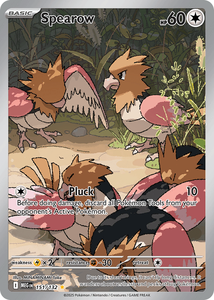 Spearow (Mega Evolution) #151 card art